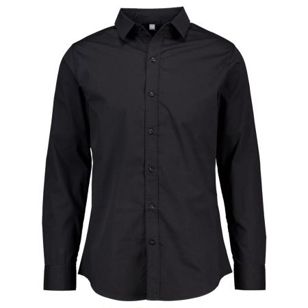 Heren overhemd Lange mouwen Slim fit