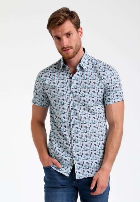 Gabbiano 335530 Overhemd Overhemd 4001 Bright Blue