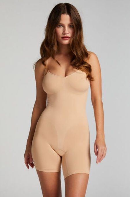 Hunkemöller Naadloze corrigerend thigh slimmer body Beige