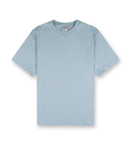 Orbit Emb T-shirt Subdued Blue - L