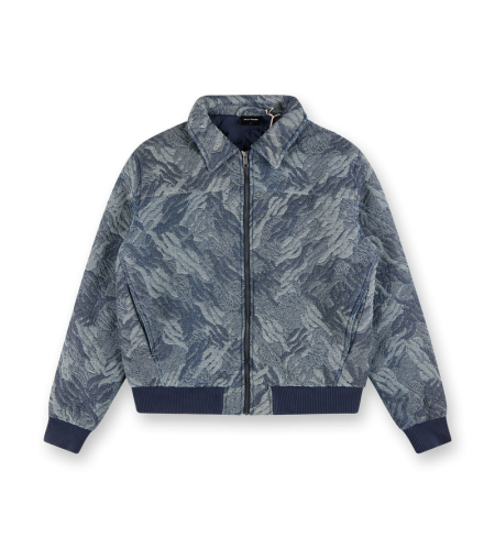 Monogram Jeans Jacket Camo - L