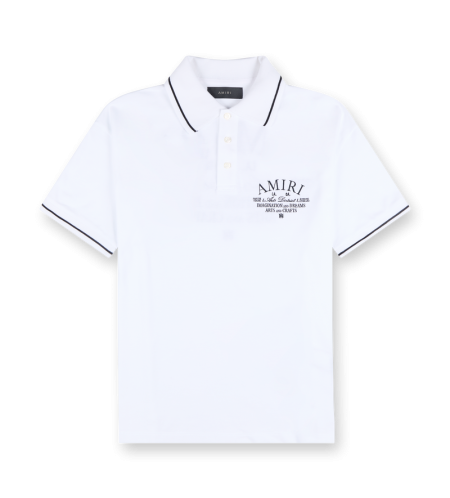 Arts District Polo T-shirt White - S