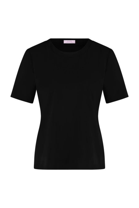 Studio Anneloes Travel Tee 94813 T-shirt Korte Mouw 9000 Black