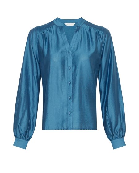 Msch Copenhagen Mschdenny Romina Shirt Blouse Vallarta Blue
