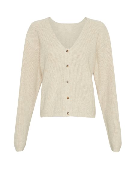 Msch Copenhagen Mschklaka Cardigan Vest Oatmeal Melange