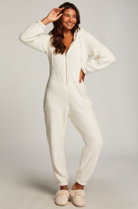 Hunkemöller Onesie Fleece Wit