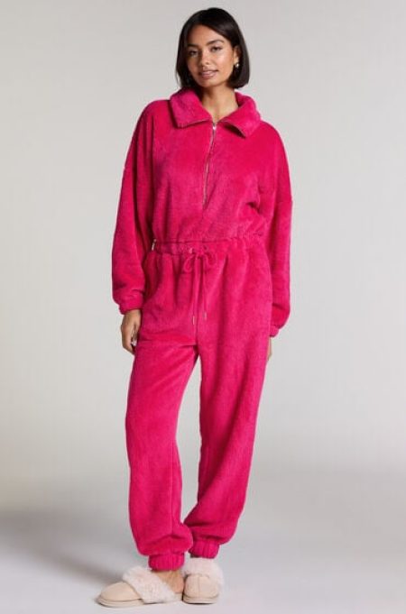 Hunkemöller Onesie Fleece Roze