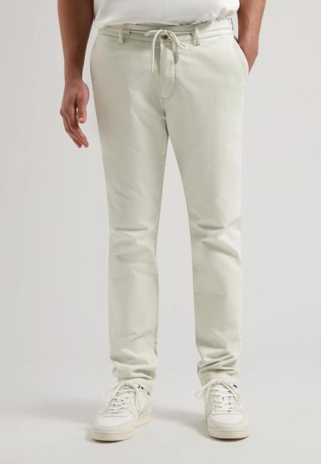 Dstrezzed Lancaster Twill Knit Tapered Jogger Chino 107 Silver Birch