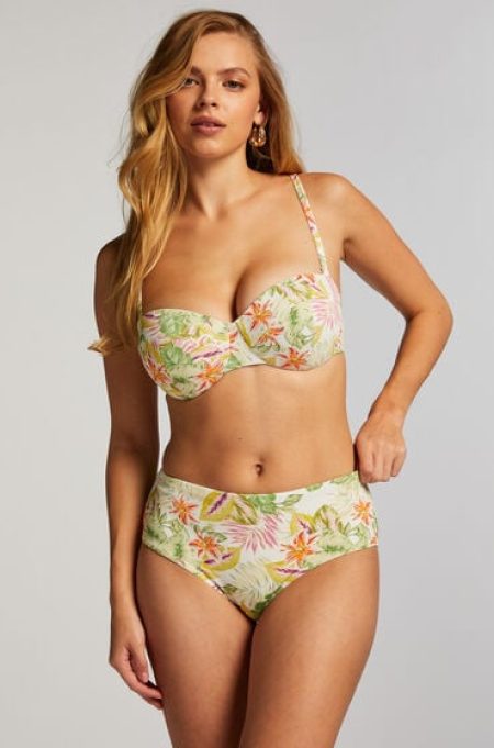 Hunkemöller Rio Bikinibroekje Tropics Wit