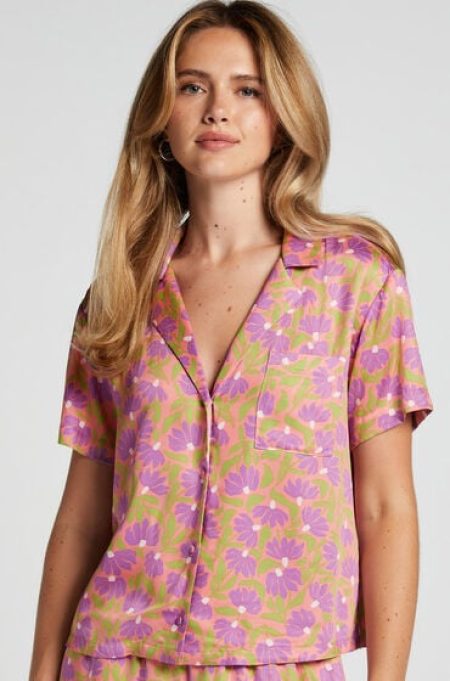 Hunkemöller Pyjama top Springbreakers Roze