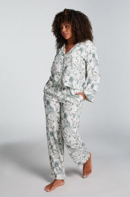 Hunkemöller Tall Pyjamabroek Wit