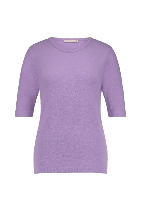 Studio Anneloes Felicia Soft Pullover 12166 Trui Korte Mouw 5700 Lila