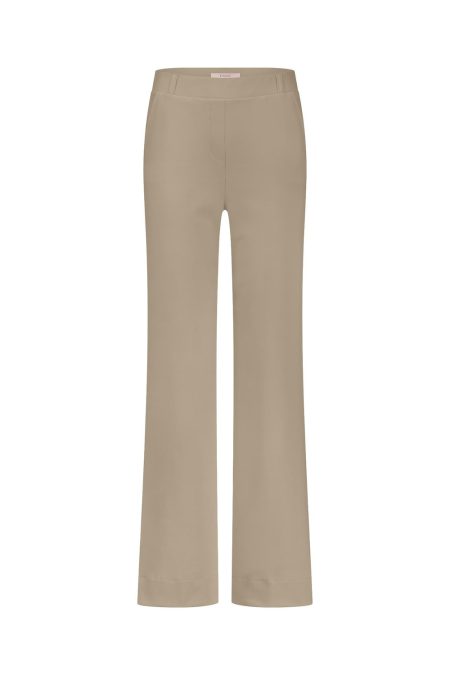 Studio Anneloes Lexie Bonded Trousers 12081 Broek 2200 Latte