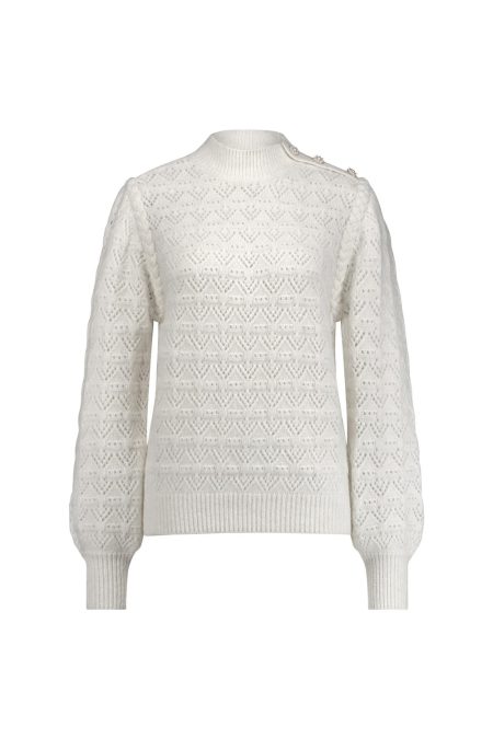 Studio Anneloes Abby Pearl Pullover 12162 Trui 1100 Off White