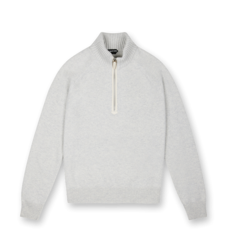 Half-zip Pale Grey - 54