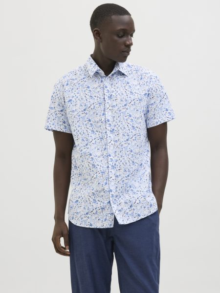 Jack & Jones Jprblasummer Print S/s Shirt Sn Overhemd Super Sonic
