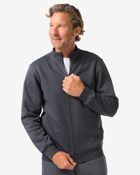 HEMA Herenvest Nielson Donkergrijs (donkergrijs)