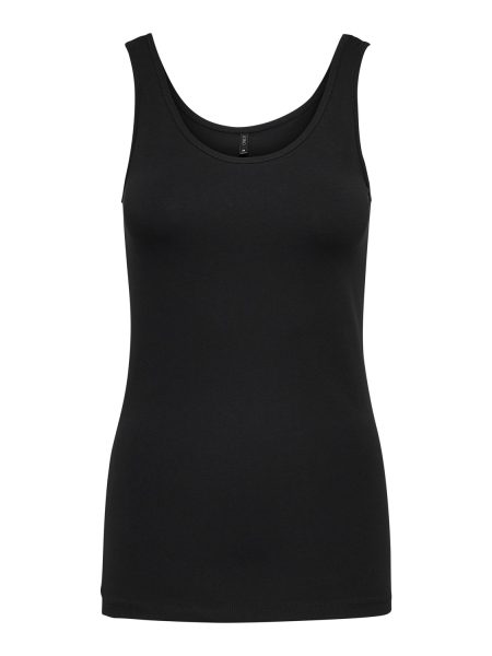 Only Onllive Love S/l Tank Top Noos Tops En Singlets Black