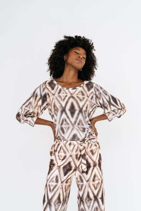 Maicazz Masche Sp25.60.021 T-shirt Korte Mouw Diamond Earth