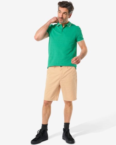 HEMA Heren Chino Short Zand (zand)