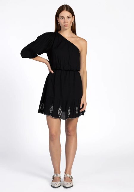 Aaiko Faime Co 514 Jurk 900 Black