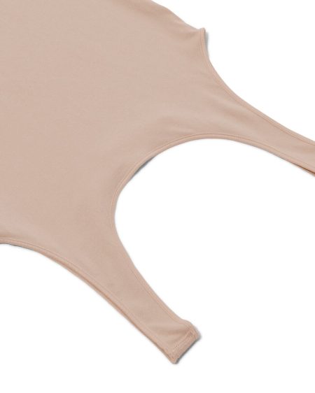 140 Zwangerschapshemd Naadloos Beige (beige)