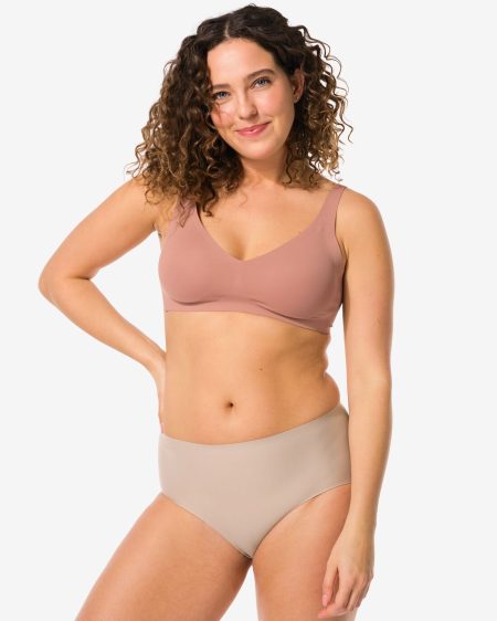 HEMA HEMA Medium Corrigerende Slip Hoge Taille Beige (beige)
