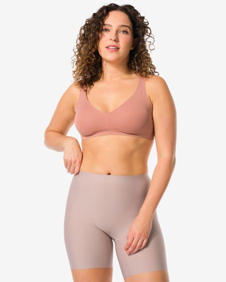 140 Medium Corrigerende Biker Hoge Taille Beige (beige)