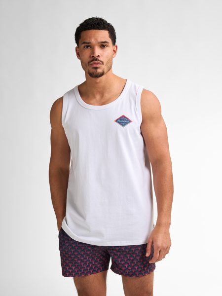 Petrol Men Singlet R-neck M-1050-slr753 Tanktops 0000 Bright White