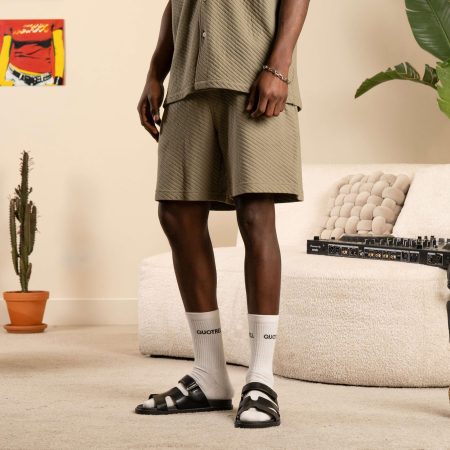 Quotrell Delhi Shorts Sh98709 Korte Broeken 1537 Faded Olive