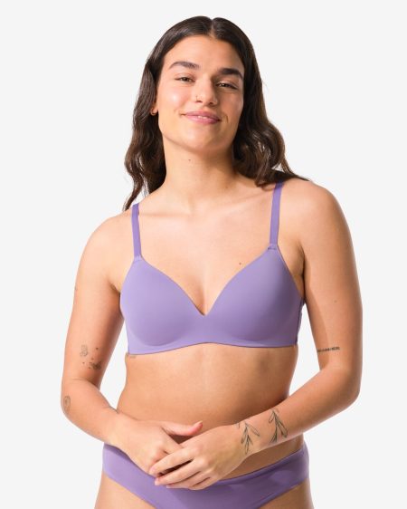 HEMA HEMA Voorgevormde Bh Zonder Beugel Lichtpaars (lichtpaars)