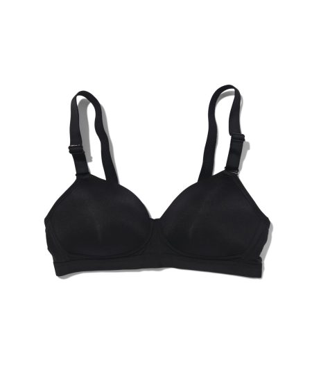 HEMA HEMA Voorgevormde Prothese Bh Zonder Beugel Zwart (zwart)