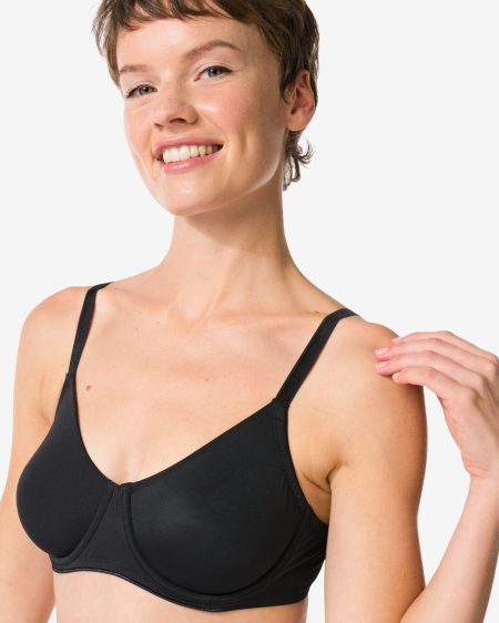 HEMA HEMA Niet Voorgevormde Bh Met Beugel - 2 Stuks Blauw (blauw)