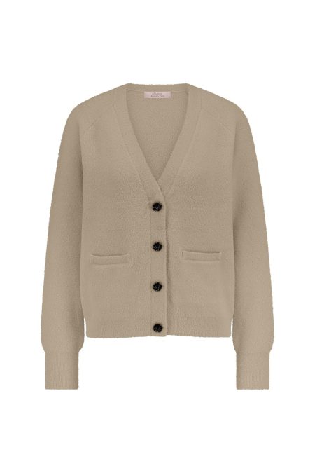 Studio Anneloes Female Vesten Haya Mink Cardigan 12492