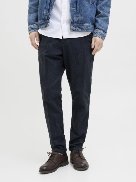 Jack & Jones Jpstace Henry Chino Sn Chino Navy Blazer Herringbone