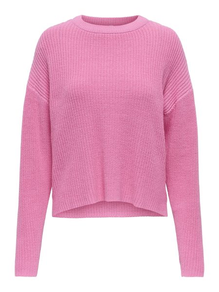 Only Onlluna Ls O-neck Pullover Knt Nca Trui Sachet Pink