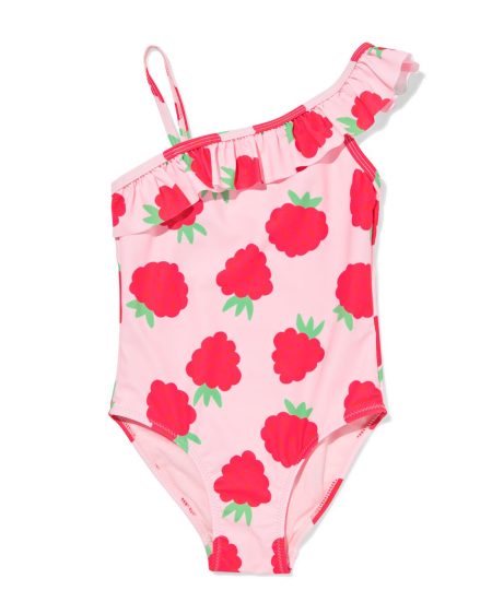 051 Kinderbadpak Framboos Roze (roze)
