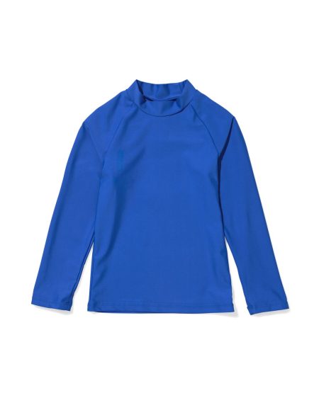 051 Kinderzwemshirt UV-beschermend Felblauw (felblauw)