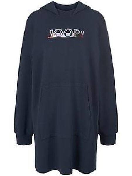 Sweatjurk capuchon Van Joop! blauw