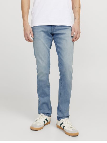 Jack & Jones Jjiglenn Jjfox Am 496 Noos Slim Fit Blue Denim