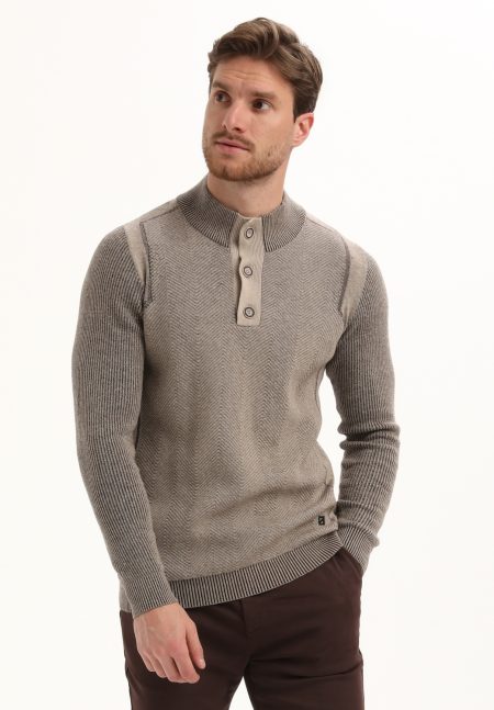 Gabbiano Knits 615770 Trui 5558 Taupe