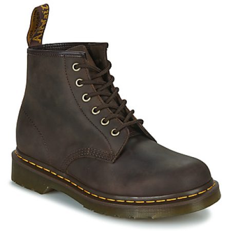 Laarzen Dr. Martens 101 DARK BROWN CRAZY HORSE"