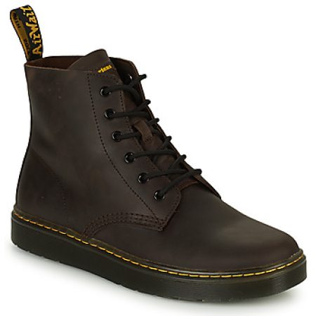 Laarzen Dr. Martens THURSTON CHUKKA DARK BROWN CRAZY HORSE"