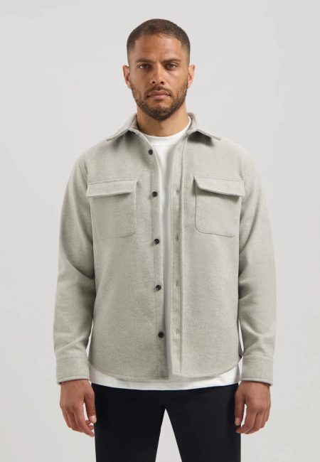 Dstrezzed Ulrik Overshirt 303776-aw25 Overshirt 831 Ghost Grey