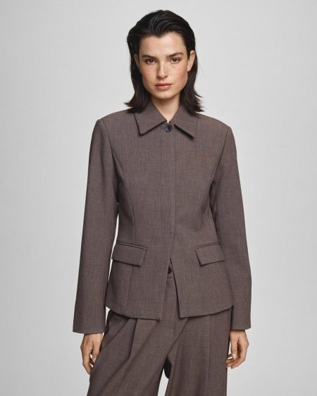 Msch Copenhagen Mschrosina Michelle Blazer 19229 Blazers Slate Black Mel