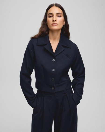 Msch Copenhagen Mschmynthe Elina Jacket 19227 Jackets Sky Captain