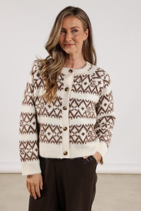 Nukus Talya Cardigan Nkf05001 Vest 17 Off White