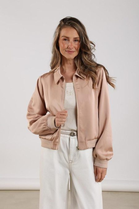 Nukus Noa Bomber Nkf13036 Jackets 266 Dusty Pink
