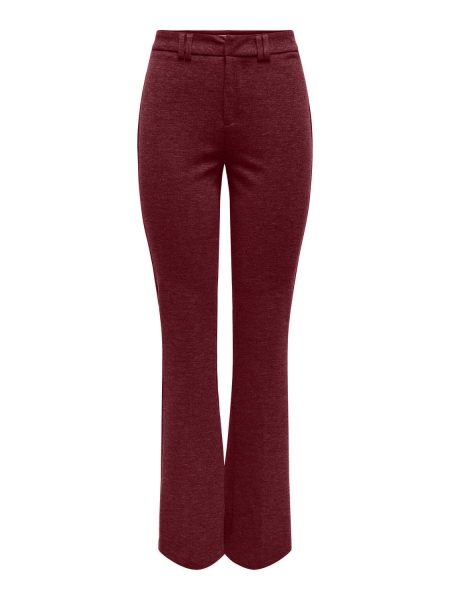 Only Onlpeach Mw Flared Pant Tlr Noos Flared 4874912 Cabernet