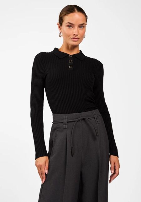 Aaiko Flores Wo 310 Sweater 900 Black